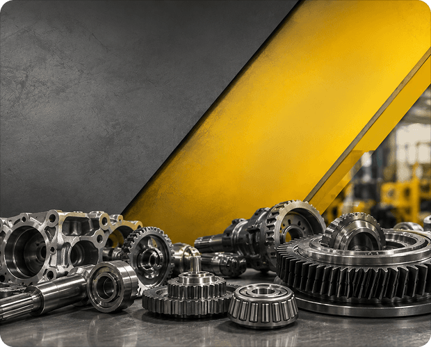 قطعات یدکی و چرخ‌دنده‌های خودرو